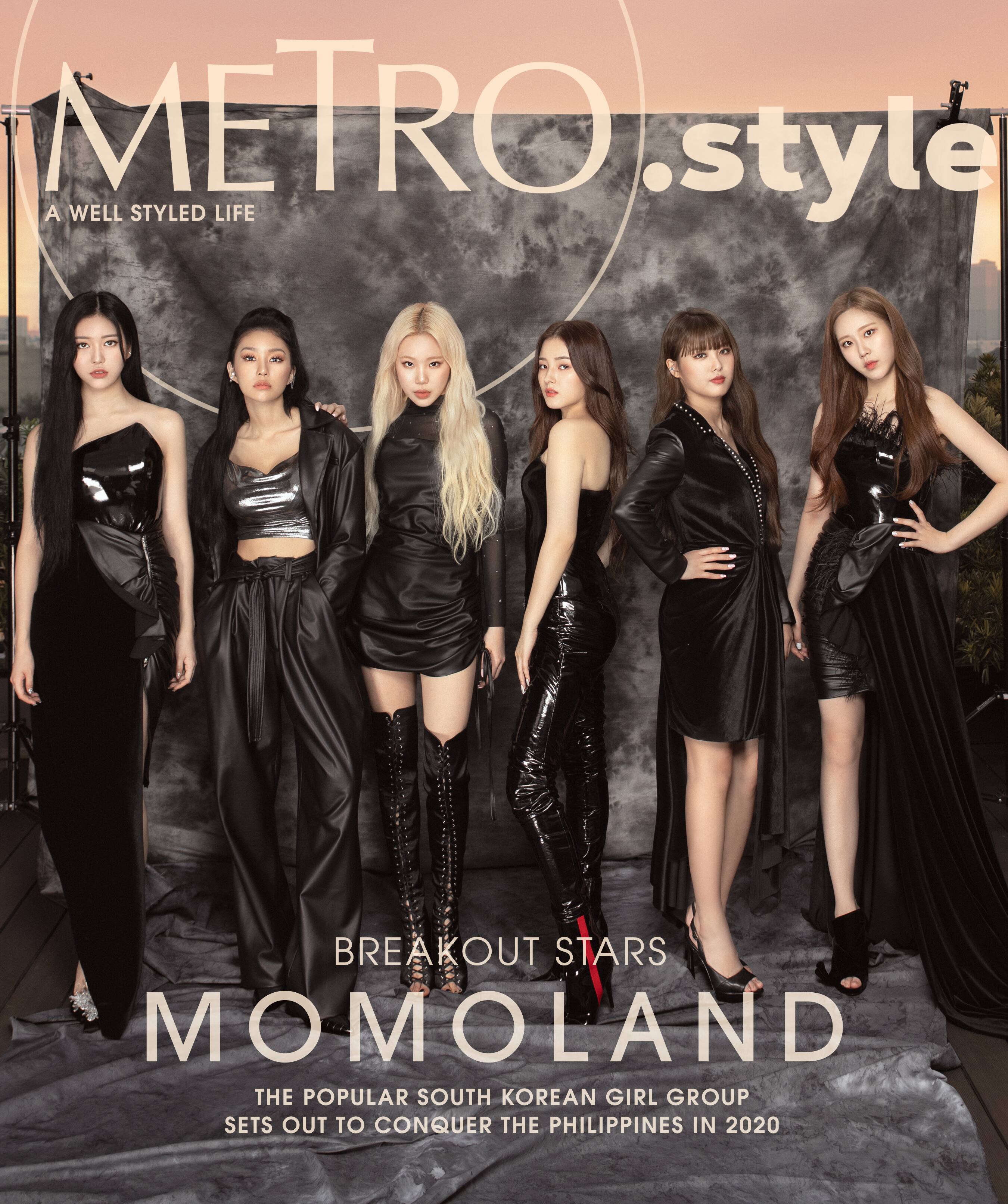 South Korean girl group MOMOLAND on the cover of Metro.Style South Korean girl group MOMOLAND on the cover of Metro.Style